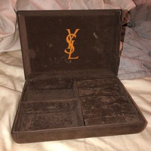 Vintage YSL jewelry box